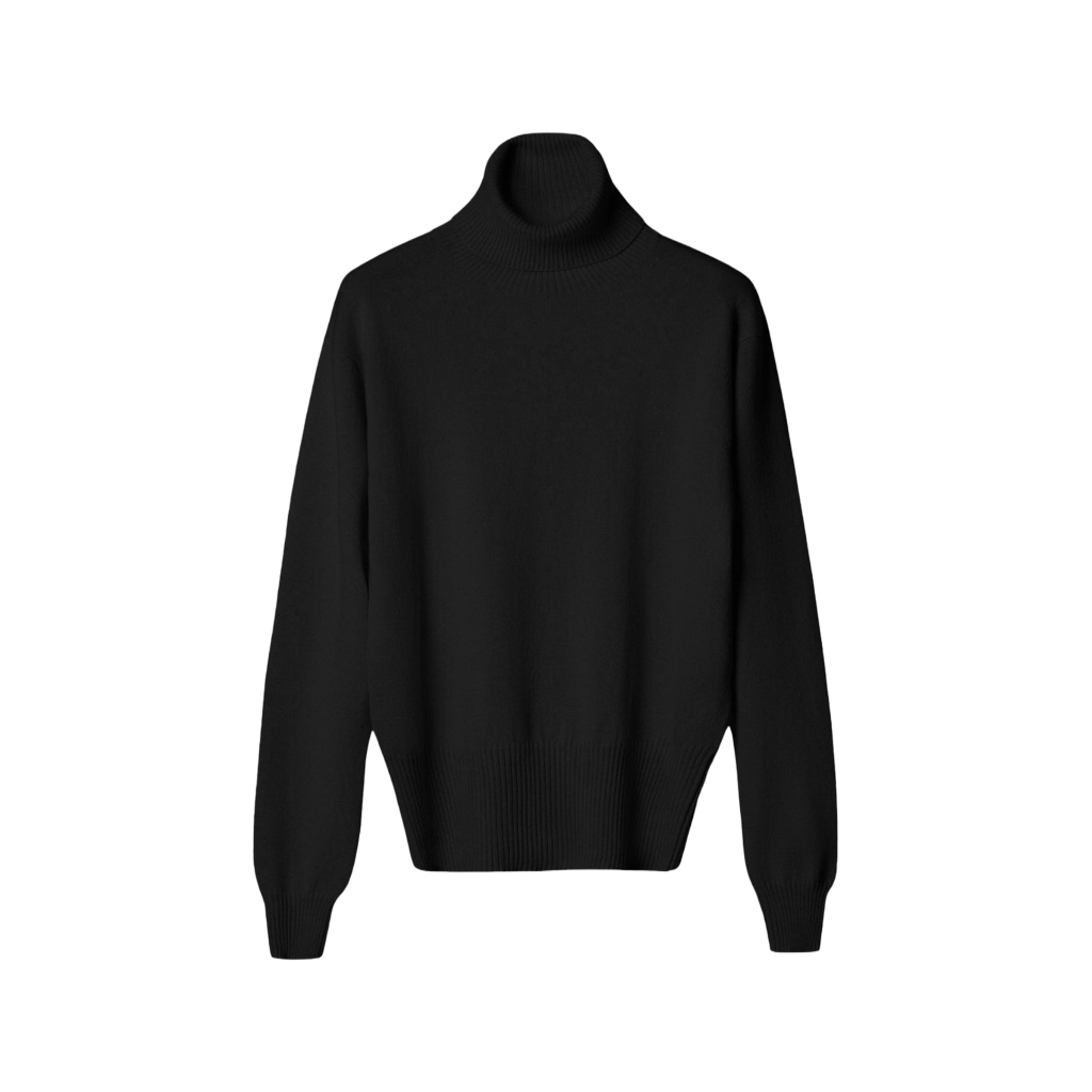 Maglia Donna Collo Alto Puro Cashmere