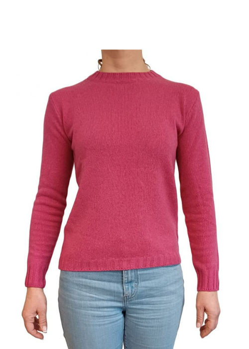 Maglia Donna Girocollo in Cashmere Rigenerato