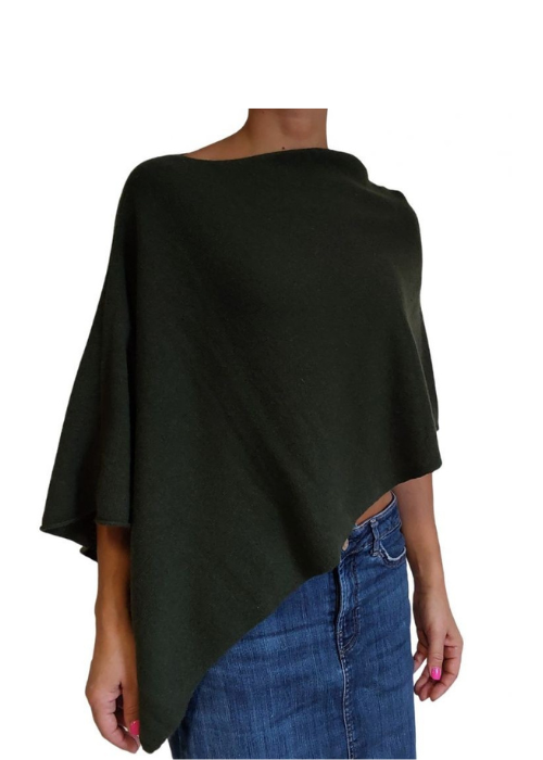 Regenerated Cashmere Women's Cape-2