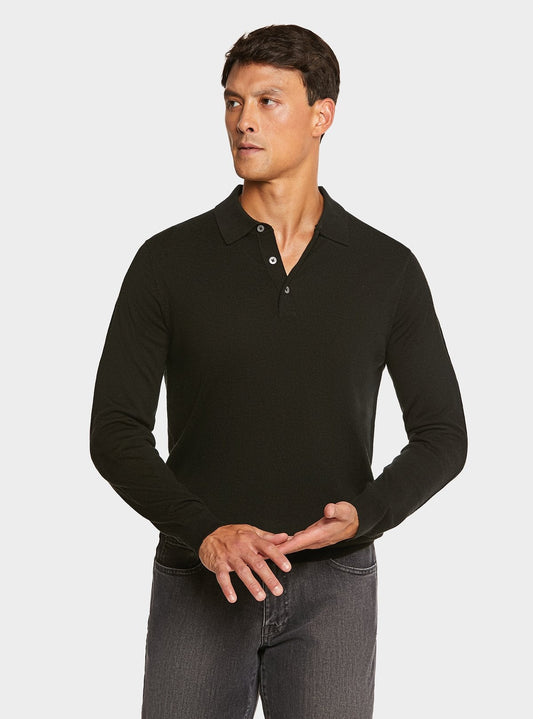 Polo in pura lana merino-0