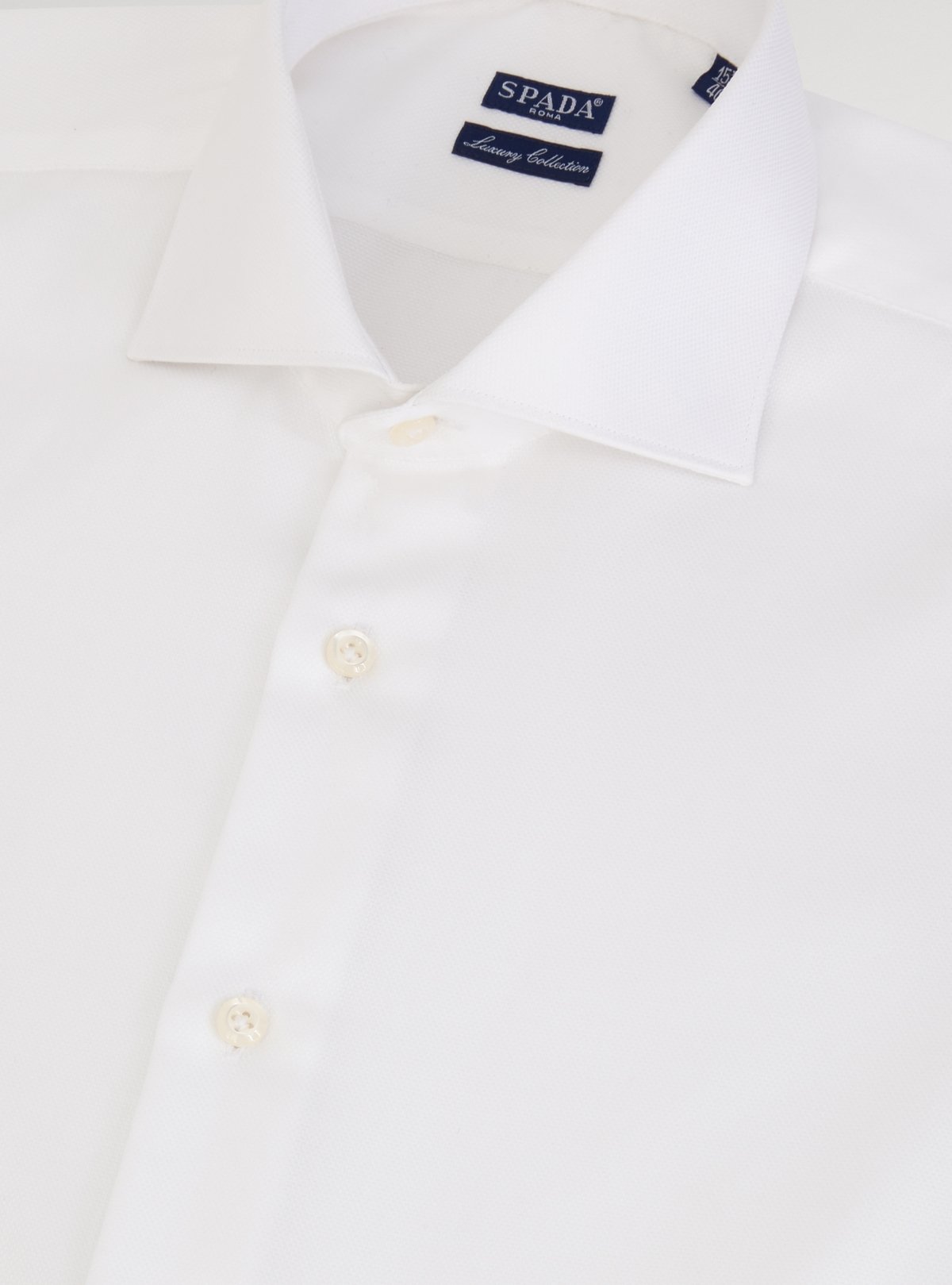 Camicia Oxford in cotone collo francese.-1