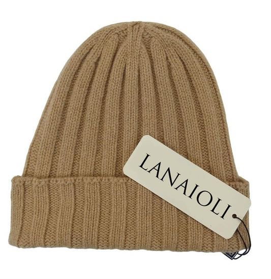 Cappello Donna a coste in Cashmere Rigenerato