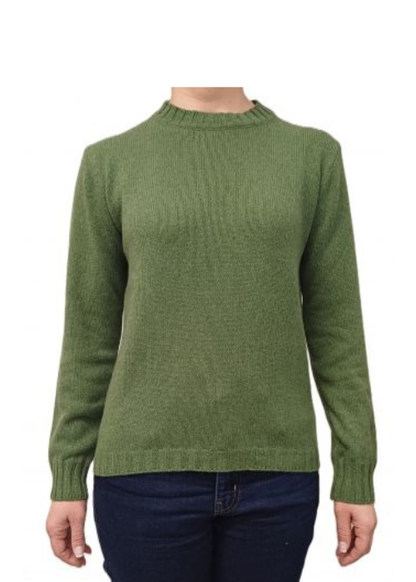 Maglia Donna Girocollo in Cashmere Rigenerato