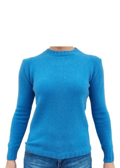 Maglia Donna Girocollo in Cashmere Rigenerato