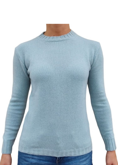 Maglia Donna Girocollo in Cashmere Rigenerato