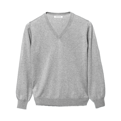 Maglia Uomo 100% Puro Cashmere Scollo a V
