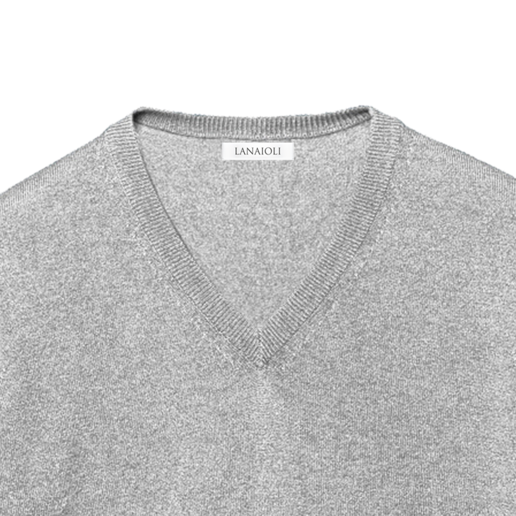 Maglia Uomo 100% Puro Cashmere Scollo a V