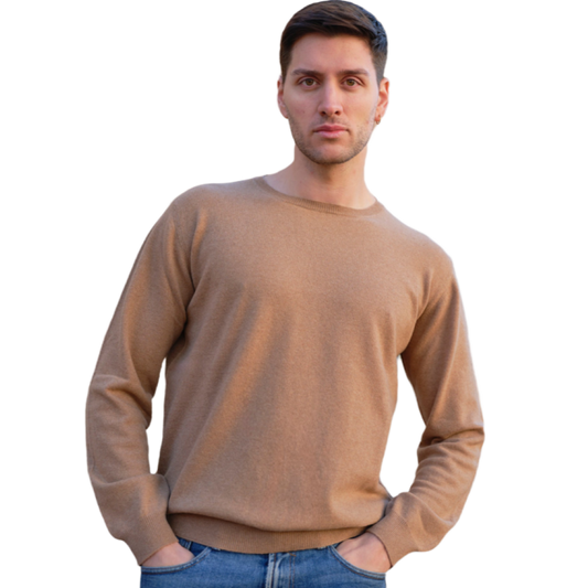 Maglia Uomo Calata in Cashmere Rigenerato Girocollo