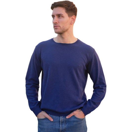 Maglia Uomo Calata in Cashmere Rigenerato Girocollo