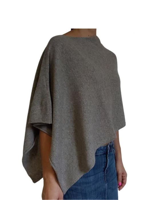 Regenerated Cashmere Women's Cape-7