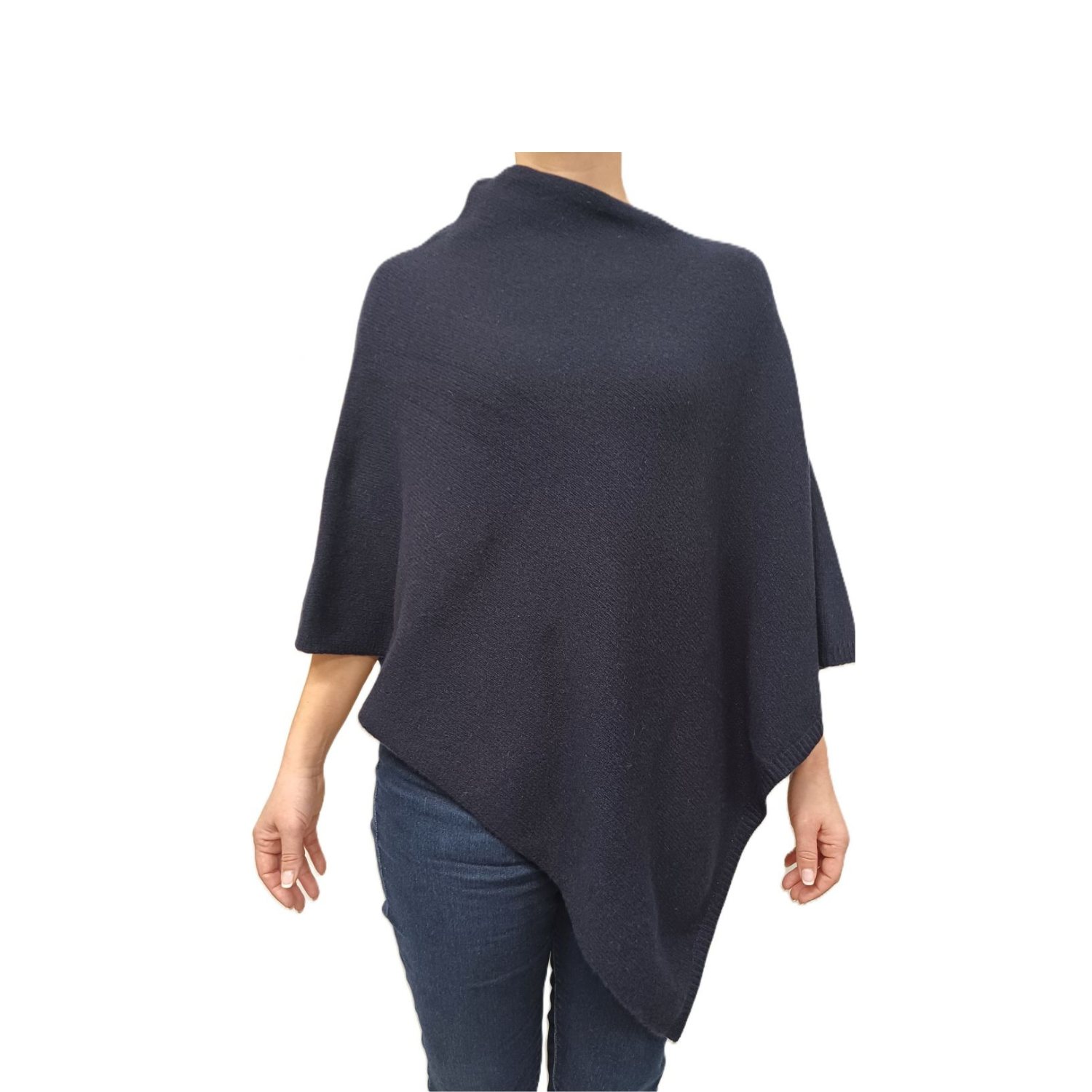 Regenerated Cashmere Women's Cape-6